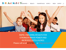 Tablet Screenshot of brainfitstudio.com